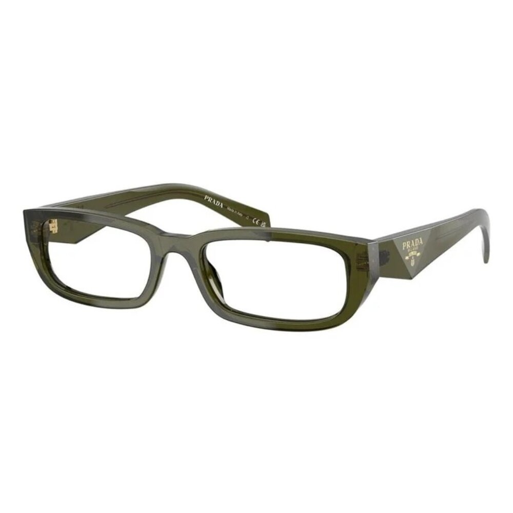NEW PRADA PR B05V 19Z1O1 GREEN EYEGLASSES PRADA PRB05V 19Z1O1